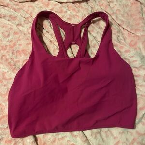 Pink lululemon bra